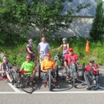 Die komplette Gruppe noch frisch.