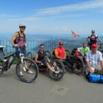Geschafft! Die Gipfelstürmer auf der Rigi.