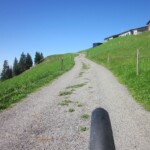 Die letzte Steigung vor der Alp Obrist Hütti.