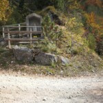 Serpentine der Prando Vesi Forststrasse