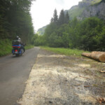 noch können schwere Motorräder fahren.