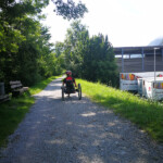 Dammweg der Engelbergeraa bei Oberdorf Dammweg bei Oberdorf