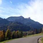 Erster Blick auf die Schrattenfluh Blick auf Schrattenfluh