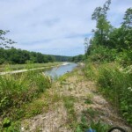 Der Weg ist weggebrochen. Wegabbruch