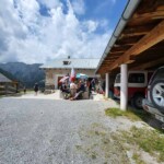 Pause auf der Alp Mora Alp Mora