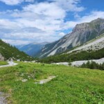 Rückfahrt Alp Mora Richtung Döss Radont Val Mora Rückfahrt