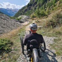 Trail auf der Bahngallerie Trail auf der Bahngallerie