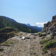 Eine der steilen Rampen Eine der steilen Rampen